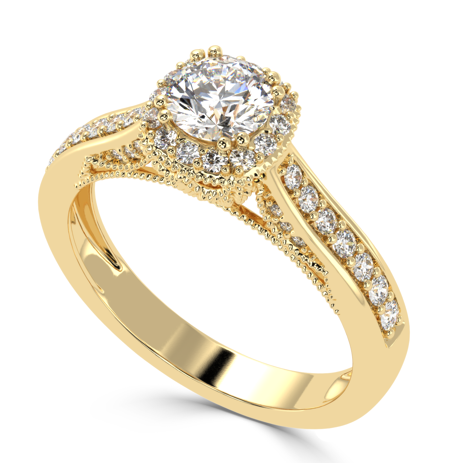Buy 0.78Ct Classic Natural Diamond Ring | SolitaireKart